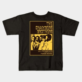 Chamber Brothers Concert Poster Kids T-Shirt